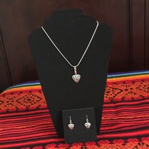 Heart Shape Necklace set